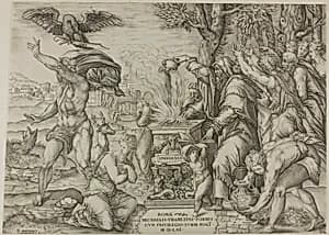 The Sacrifice of Iphigenia by Nicolas Beatrizet