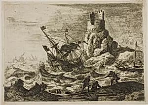 The Shipwreck by Claude Lorrain