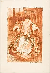 The Silk Dress by Albert Besnard
