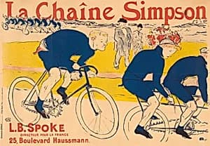 The Simpson Chain by Henri de Toulouse-Lautrec