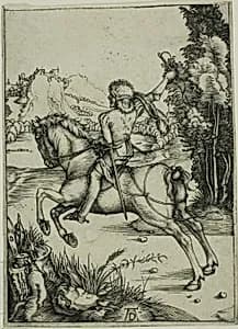 The Small Courier by Albrecht Dürer