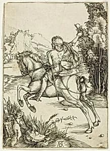 The Small Courier by Albrecht Dürer