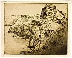 The Smugglers' Cove by Donald Shaw MacLaughlan