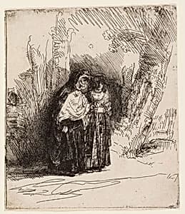 The Spanish Gypsy 'Preciosa' by Rembrandt van Rijn