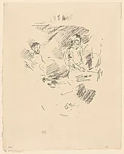 The Strong Arm by James McNeill Whistler