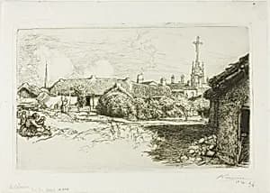 The Suffering by Louis Auguste Lepère