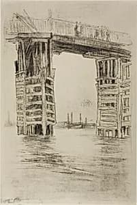 The Tall Bridge by James McNeill Whistler