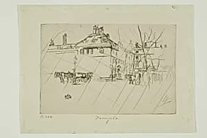 The Temple by James McNeill Whistler