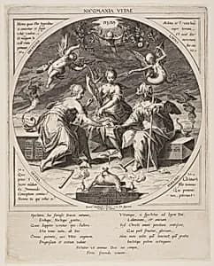 The Three Fates by Aegidius Sadeler, II