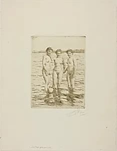 The Three Graces by Anders Zorn