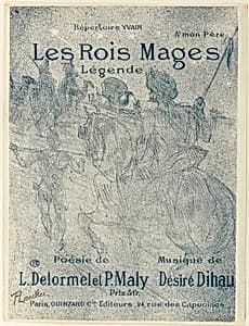 The Three Wise Men by Henri de Toulouse-Lautrec