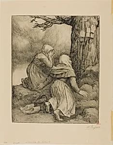 The Tree of Salvation by Alphonse Legros
