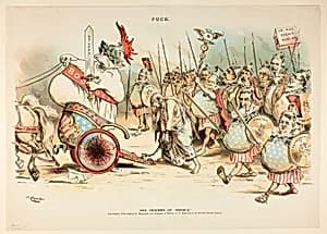 The Triumph of Boodle, from Boodle by Joseph Keppler