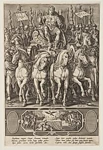 The Triumph of Caesar by Adriaen Collaert