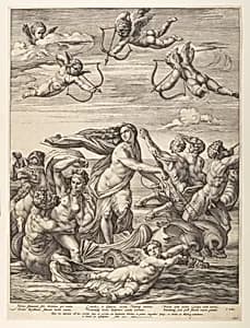 The Triumph of Galatea by Hendrick Goltzius