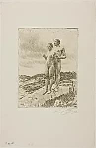 The Two by Anders Zorn