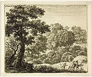 The Two Horsemen by Anthonie Waterloo