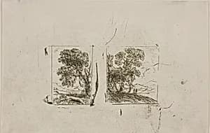 The Two Landscapes by Claude Lorrain
