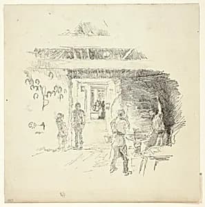 The Tyresmith by James McNeill Whistler