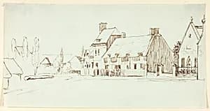 The Village Church by Henry Stacy Marks