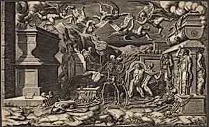 The Vision of Ezekiel by Giorgio Ghisi
