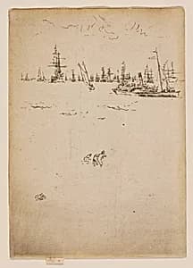 The Visitors' Boat by James McNeill Whistler
