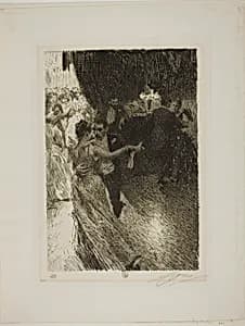 The Waltz by Anders Zorn