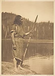 The Whaler-Clayoquot by Edward S. Curtis