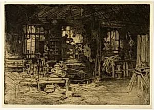 The Workshop by David Young Cameron