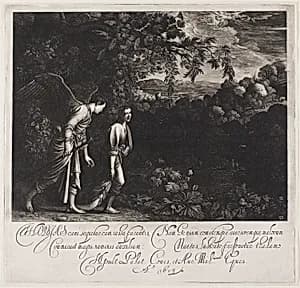 Tobias and the Angel by Hendrick von Goudt