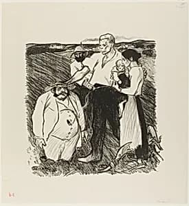 Tommorrow! by Théophile-Alexandre Pierre Steinlen