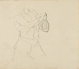 Torso of a Boxer by Jean Louis André Théodore Géricault