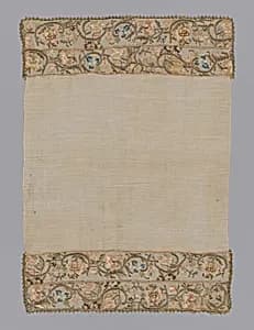 Towel or Napkin (Altered ?) by Anonymous