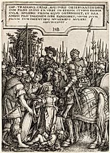 Trajan's Justice by Hans Sebald Beham