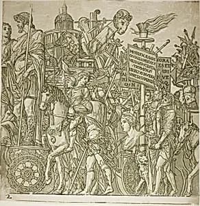 Triumph of Caesar by Andrea Andreani