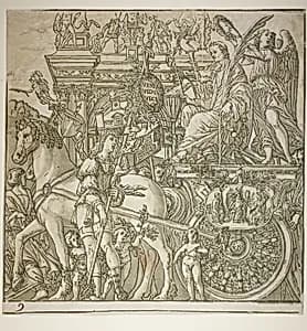 Triumph of Caesar by Andrea Andreani