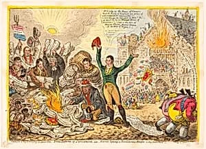 True Reform of Parliament by James Gillray