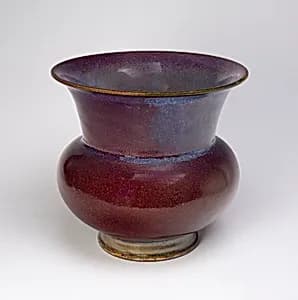 Trumpet-Mouthed Flowerpot by Unknown