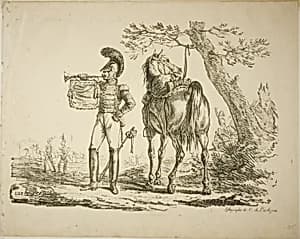 Trumpeter of the Riflemen by Carle Vernet