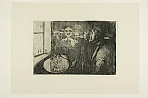 Tête à tête by Edvard Munch