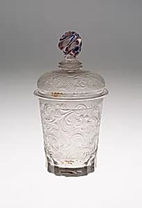 Tumbler with Cover by Unknown