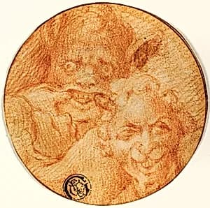 Two Devils by Michelangelo Buonarroti