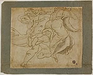 Two Figures Ascending
