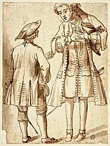 Portrait of Style of Pier Leone Ghezzi