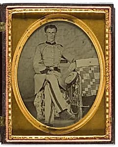 Untitled (Confederate Officer) by Unknown