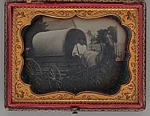Untitled (Covered Wagon) by Unknown
