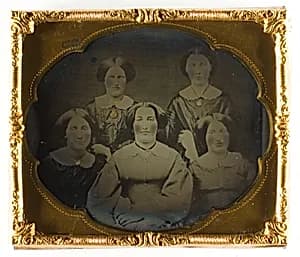 Untitled (five women) by Unknown