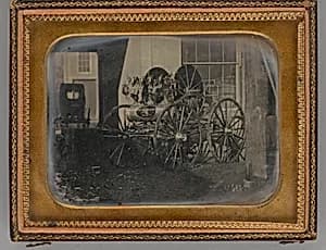 Untitled (Hose Reel Carriage) by Unknown