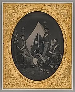 Untitled (New York Militiamen) by Unknown