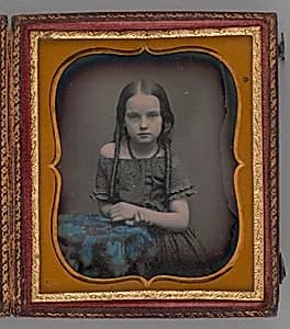 Untitled (Portrait of a Girl) by Unknown Maker